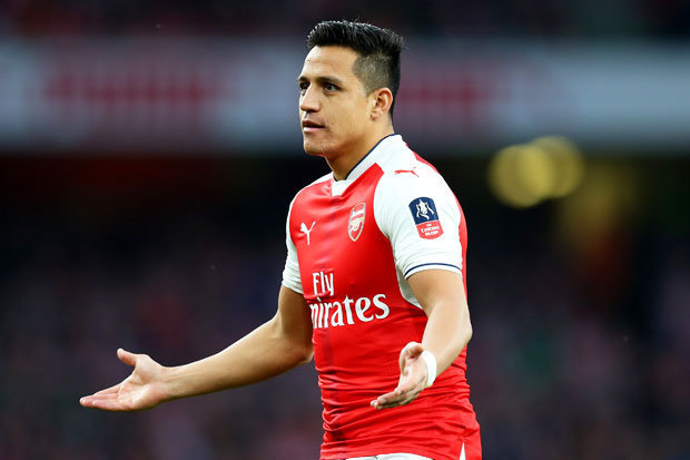 14º - Alexis Sanchez - 60 gols em 122 jogos