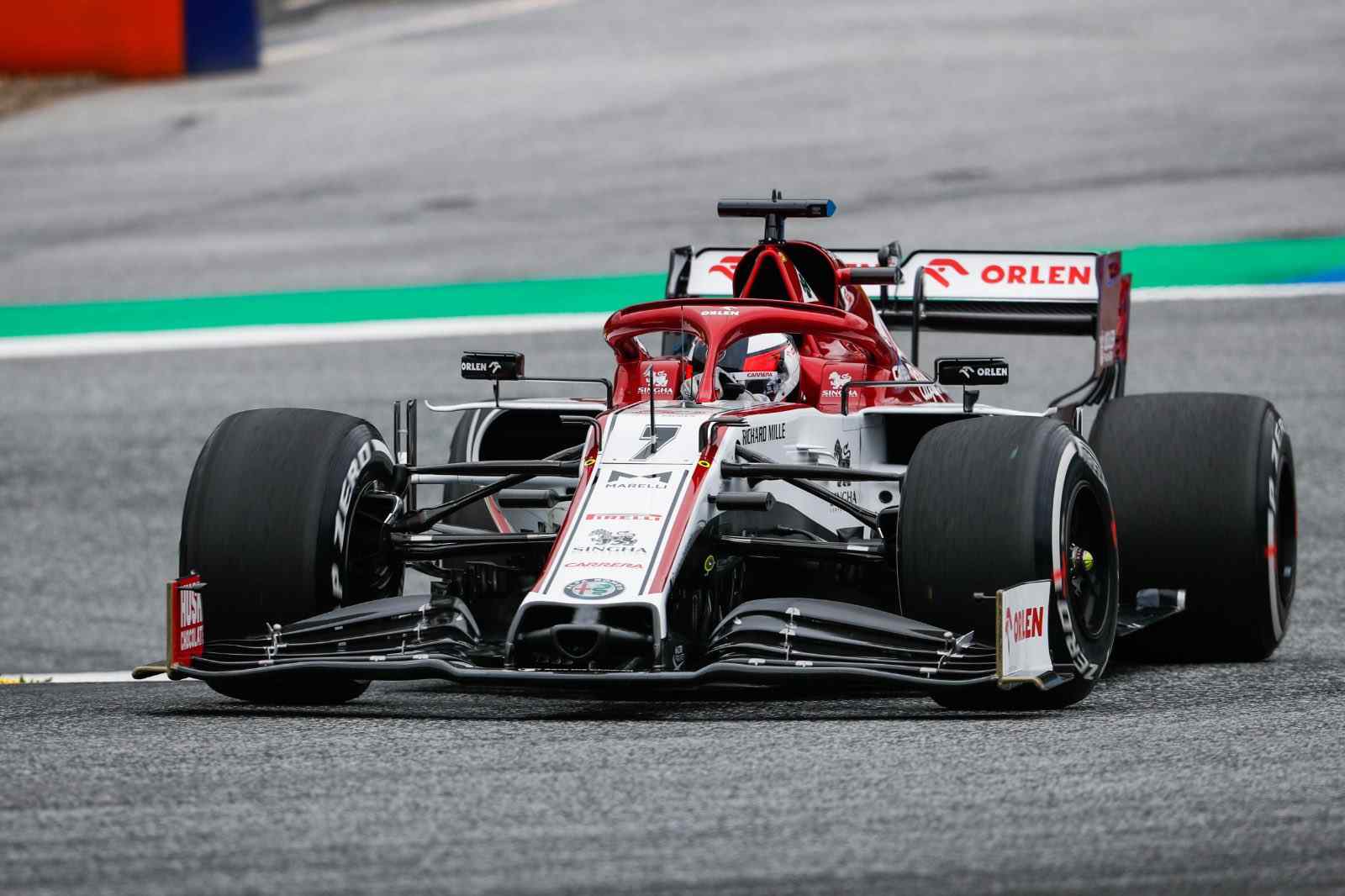 Raikkonen ficou longe do bom desempenho na Áustria