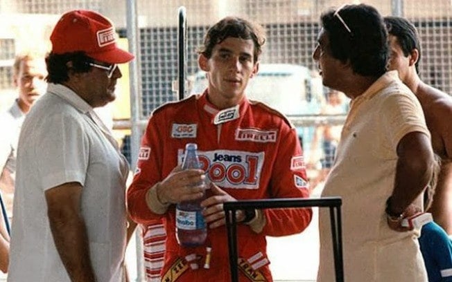 Galvão Bueno sempre foi bastante próximo de Ayrton Senna 