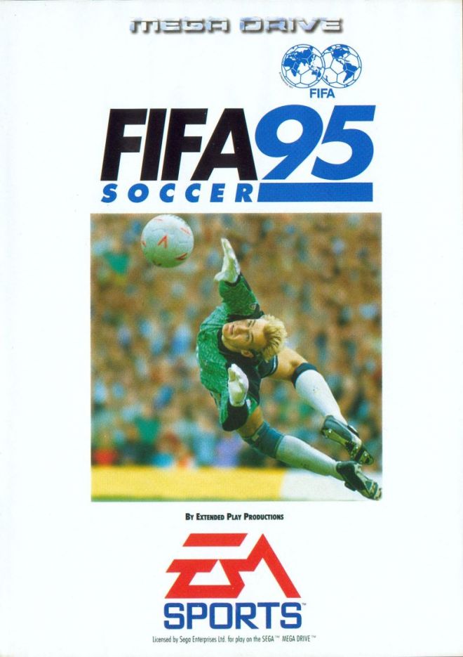 FIFA 95 - O goleiro norueguês Erik Thorstvedt saiu na capa global do game.