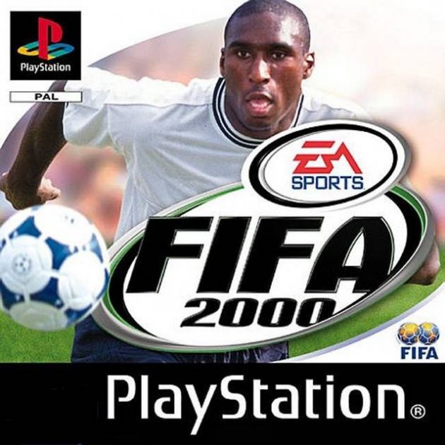 FIFA 2000 - O game veio na capa com o zagueiro inglês Sol Campbell.