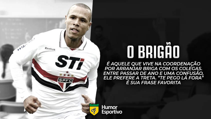 E se o Luis Fabiano fosse aluno no colégio dos boleiros?