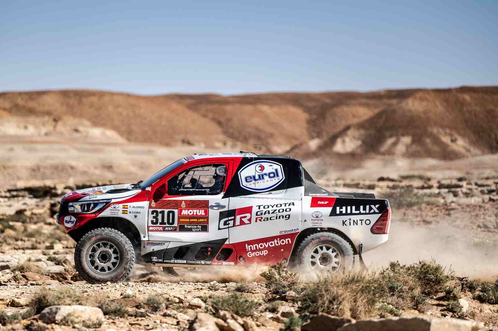 Os companheiros da Toyota foram para a corrida mais pela experiência do que pela vitória