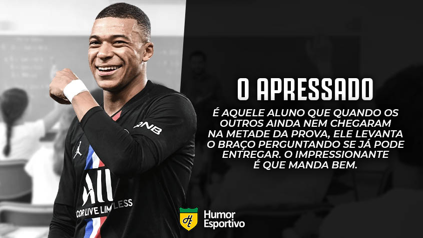 E se o Mbappé fosse aluno no colégio dos boleiros?