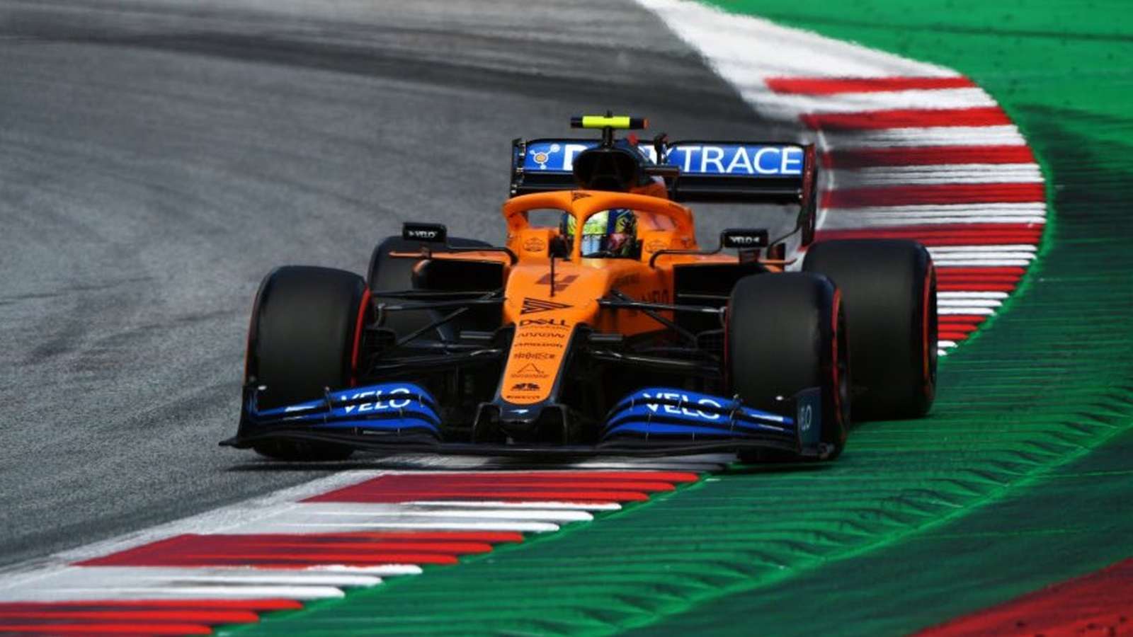 Lando Norris admitiu ter ficado surpreso e não esperava tamanho desempenho da McLaren - ficou no quarto posto