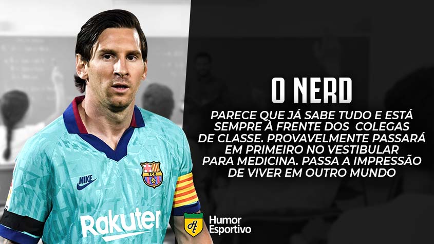 E se o Messi fosse aluno no colégio dos boleiros?