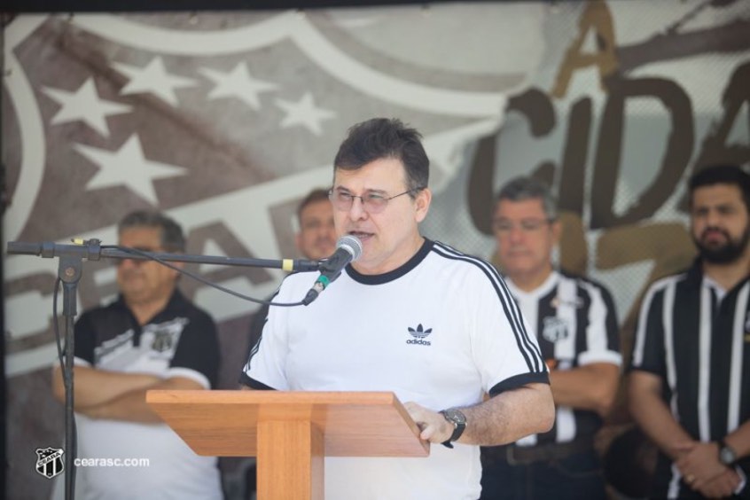 Outro clube a favor da MP foi o Ceará, que enviou o presidente, Robinson Passos de Castro e Silva 