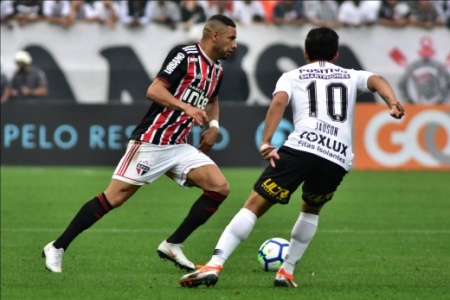 Em 2018 a história se repetiu: o Tricolor venceu a partida de ida por 1 a 0, mas perdeu a de volta pelo mesmo placar. Nos pênaltis, o Corinthians passou para a final e foi campeão em cima do rival Palmeiras.