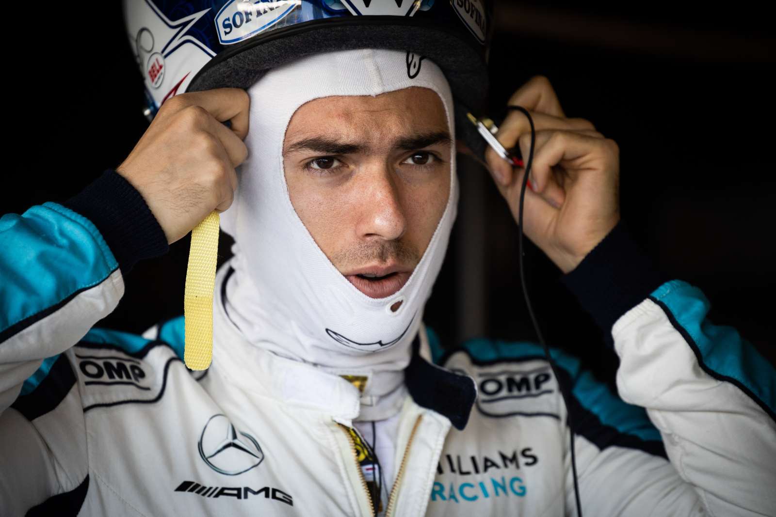 Nicholas Latifi teve um dia difícil e fechou na última posição 