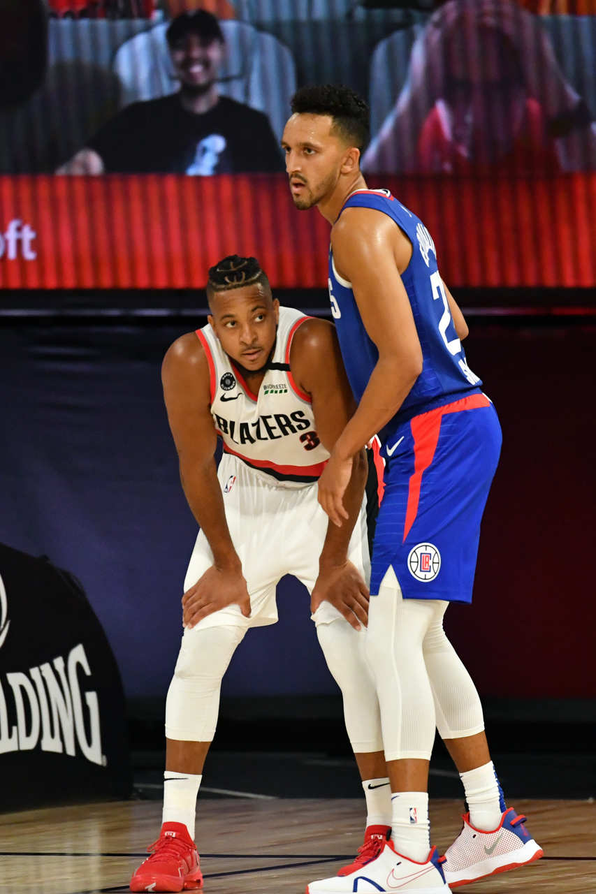 Landry Shamet – O atleta de 23 anos é um armador diferente de todos os outros do elenco do Clippers, com sua intensa movimentação sem a bola e preciso arremesso abrindo espaço para que os astros Kawhi Leonard e Paul George iniciem o ataque. Vem convertendo 46% dos tiros de três pontos nos playoffs.   