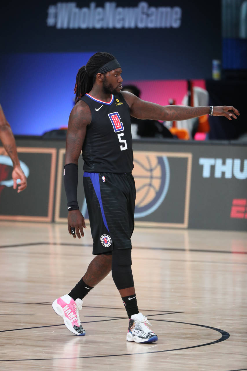 Montrezl Harrell (Los Angeles Clippers) 4,5 - Longe de seu melhor ritmo de jogo, Harrell ficou em quadra por apenas 14 minutos, produzindo seis pontos e dois rebotes