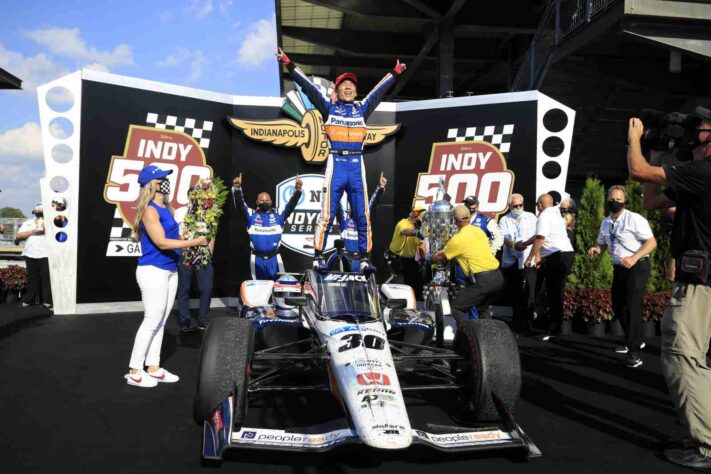 Sato é o único japonês a vencer a Indy 500