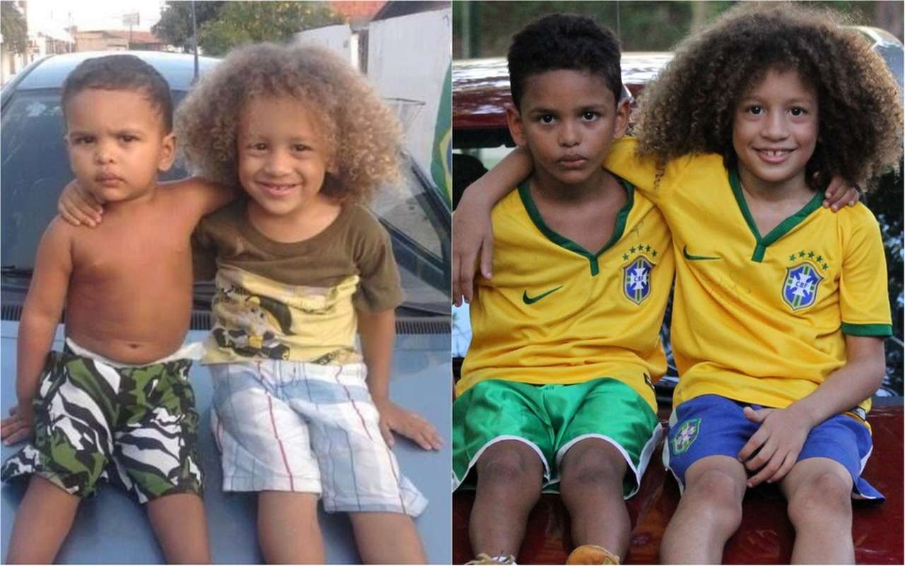 Um clássico exemplo que viralizou na Copa de 2014 foram as crianças iguais a Thiago Silva e David Luiz, dupla de zaga titular do Brasil na ocasião. Foi um dos casos de mais sucesso até hoje.