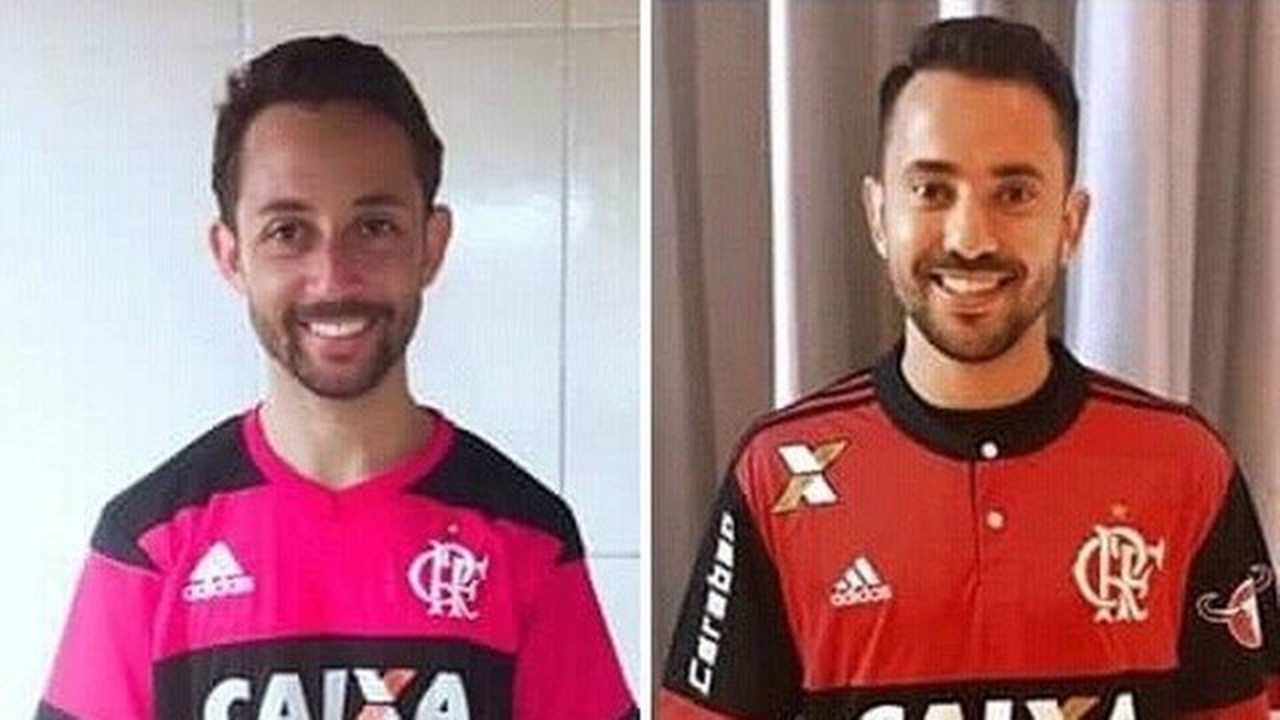 Antes da onda de sósias do Flamengo em 2019, Éverton Ribeiro foi um dos primeiros a encontrar sua "alma gêmea". Em 2018, um rapaz com uma certa semelhança com o craque foi assunto nas redes sociais.