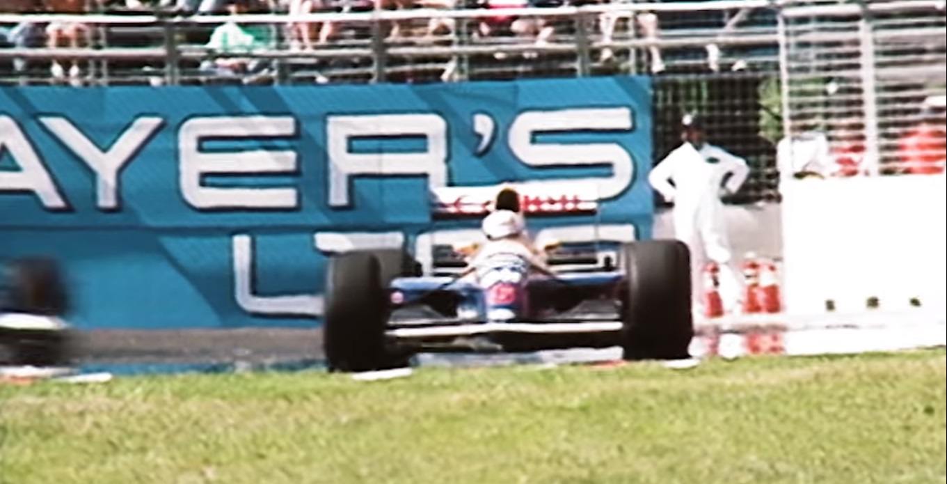 Nigel Mansell vinha tranquilo para vencer o GP do Canadá de 1991. Entretanto, na volta final, viu seu carro parar com problemas