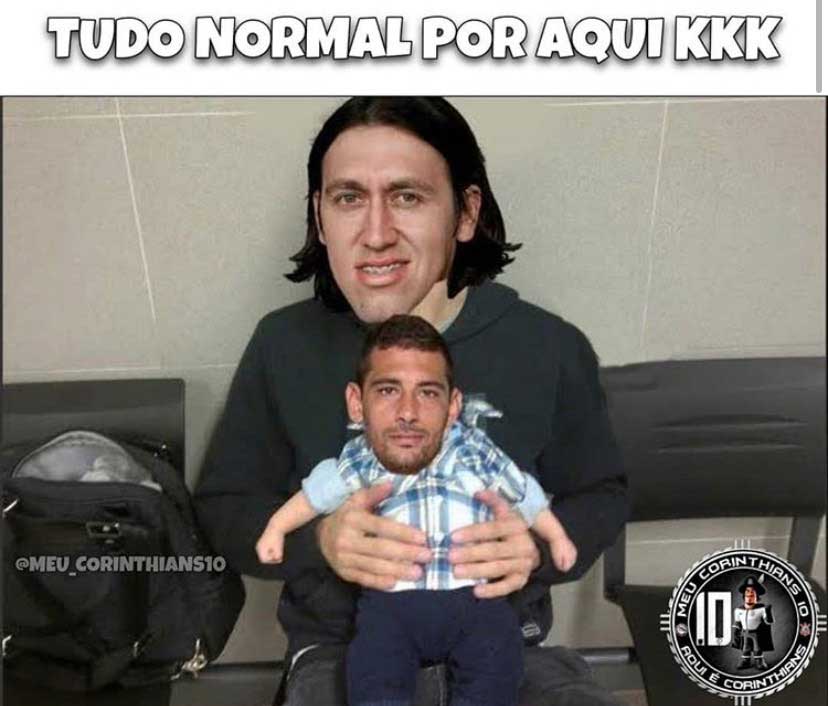 Diego Souza para em Cássio novamente e é alvo de memes