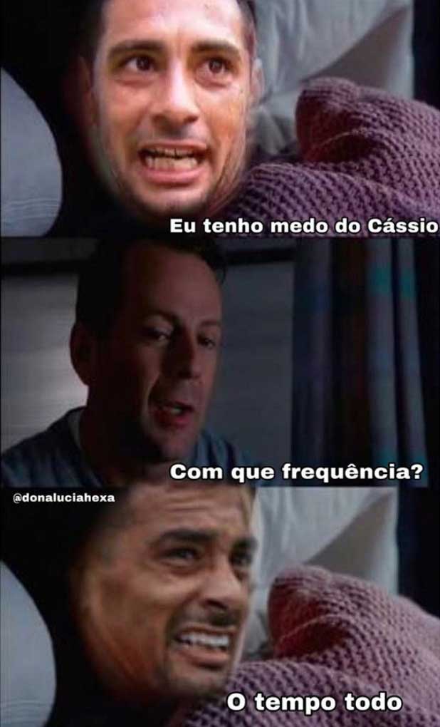 Diego Souza para em Cássio novamente e é alvo de memes