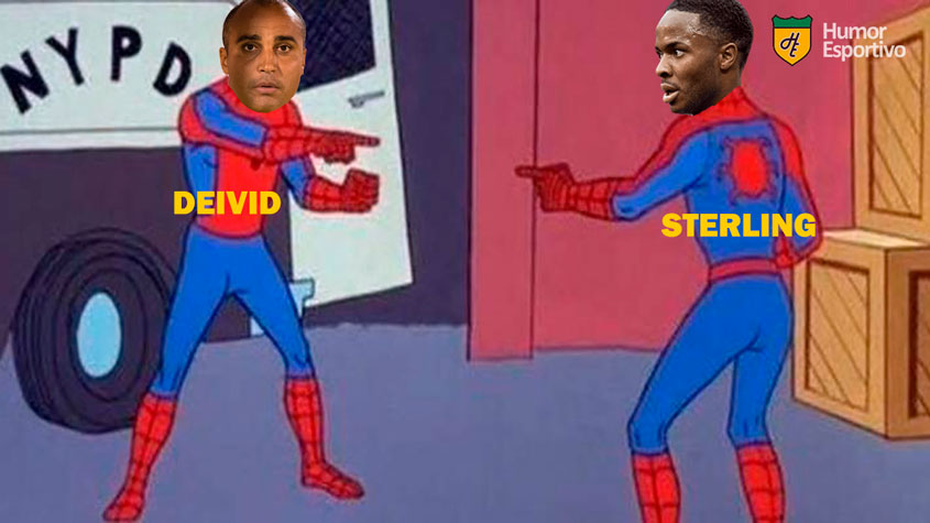 Champions League: Sterling perdeu gol feito que daria o empate ao Manchester City e foi alvo de memes nas redes sociais