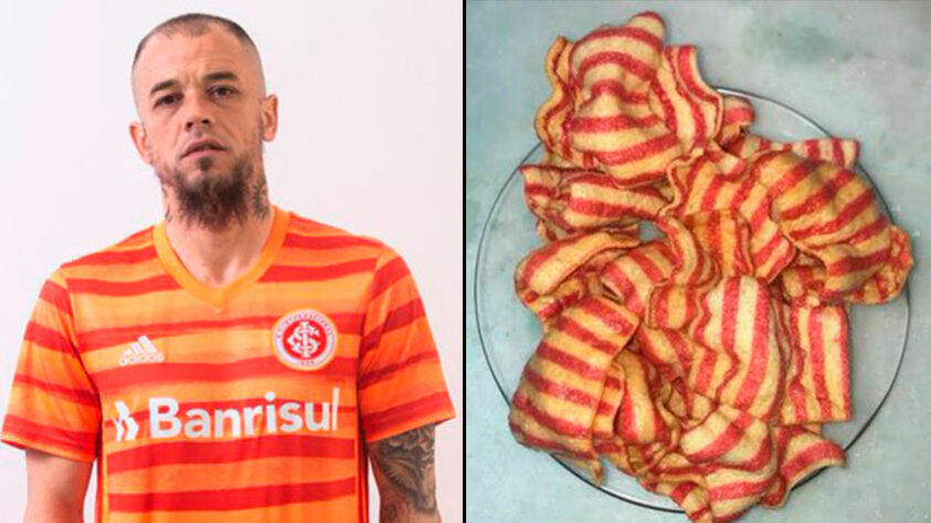 O Internacional divulgou nesta quinta-feira, imagens do seu novo terceiro uniforme feito pela Adidas. Em tons de laranja, a camisa é inspirada no pôr do sol do Guaíba. Porém, apesar da justificativa, muitos torcedores foram às redes sociais postar memes com comparações bastante inusitadas, que vão de cone a cadeira de praia. Confira!