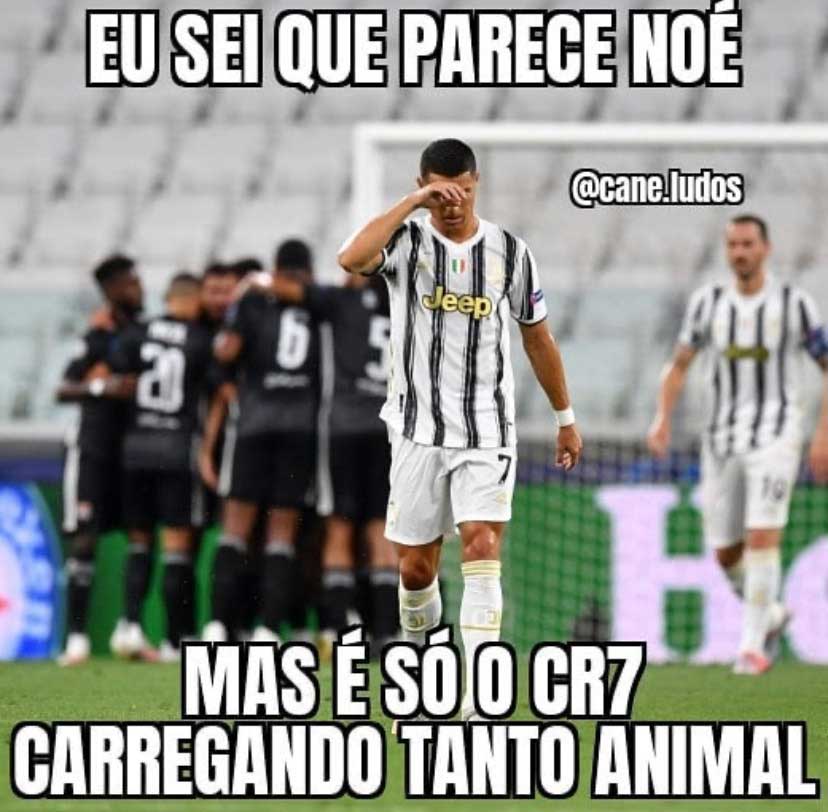 Memes: Juventus é eliminado da Champions pelo Lyon