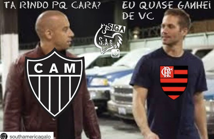 Brasileirão: os melhores memes da vitória do Atlético-MG sobre o Flamengo