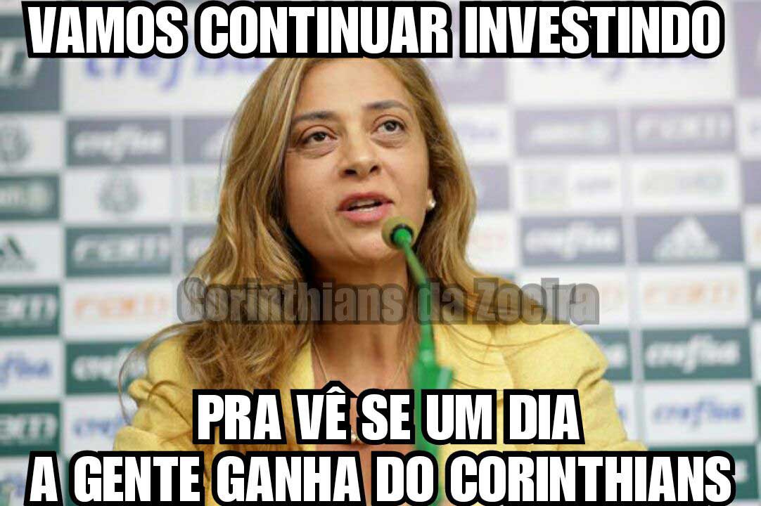 Zoeira Retrô: os memes da final do Paulistão entre Corinthians e Palmeiras, em 2018.