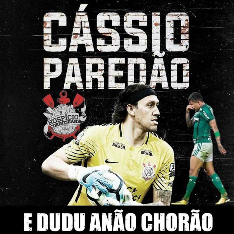 Zoeira Retrô: os memes da final do Paulistão entre Corinthians e Palmeiras, em 2018.