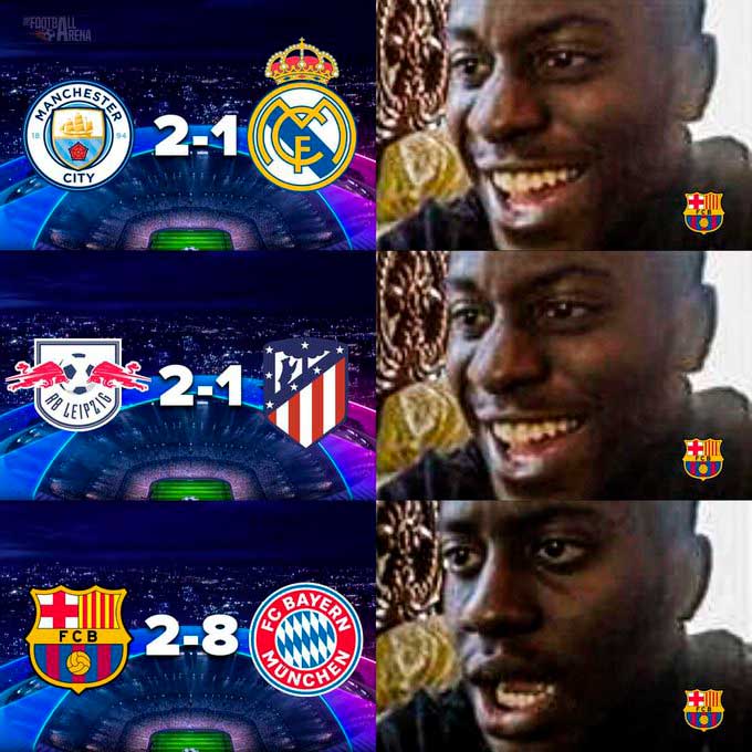 Champions League: Messi e Barcelona são alvos de memes após derrota vergonhosa por 8 a 2 para o Bayern de Munique