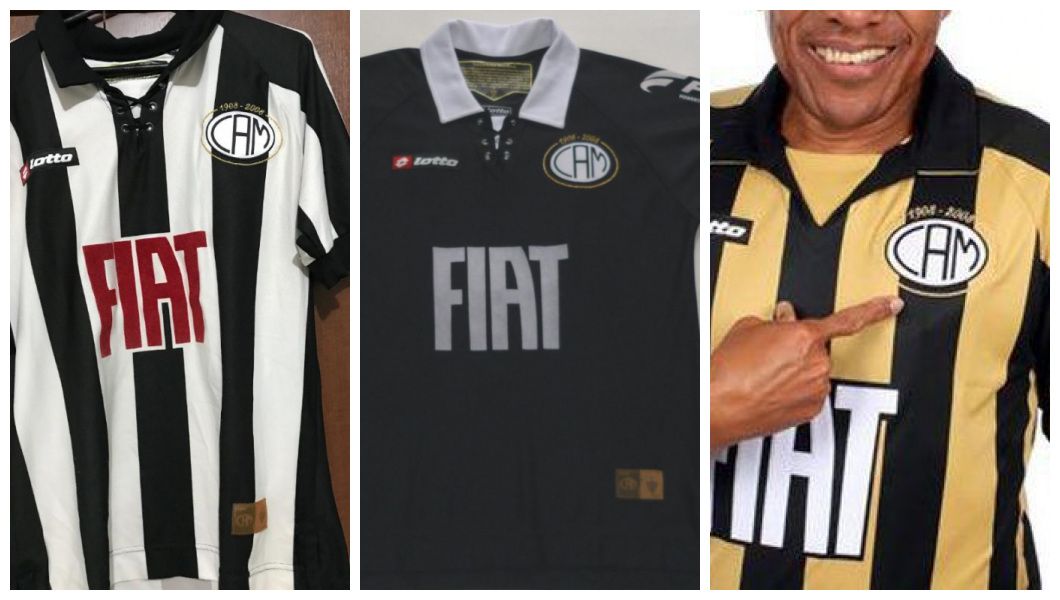 O Galo fez 100 anos em 2008 e os uniformes 1, 2 e 3 daquele ano resgataram o primeiro símbolo do clube. A camisa 3 ganhou listras douradas.