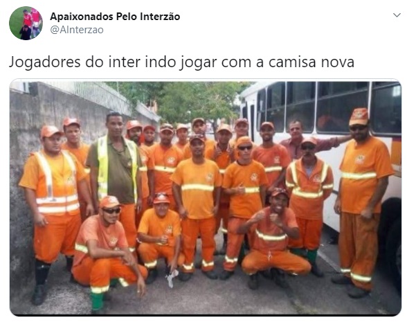 Nova camisa do Internacional vira meme na web