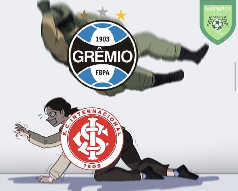 Memes do Gre-Nal 426: torcedores do Grêmio comemoram título do returno sobre o Internacional