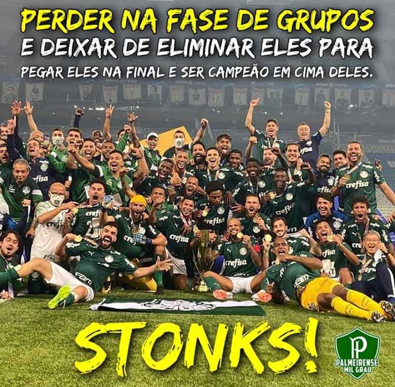 Os melhores memes do título do Campeonato Paulista de 2020 do Palmeiras