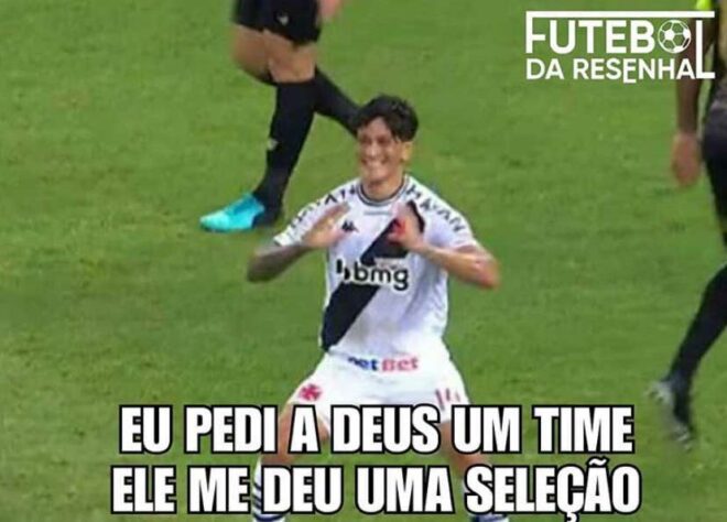 Brasileirão: Vasco derrota o Ceará, vira líder e memes fazem sucesso nas redes sociais