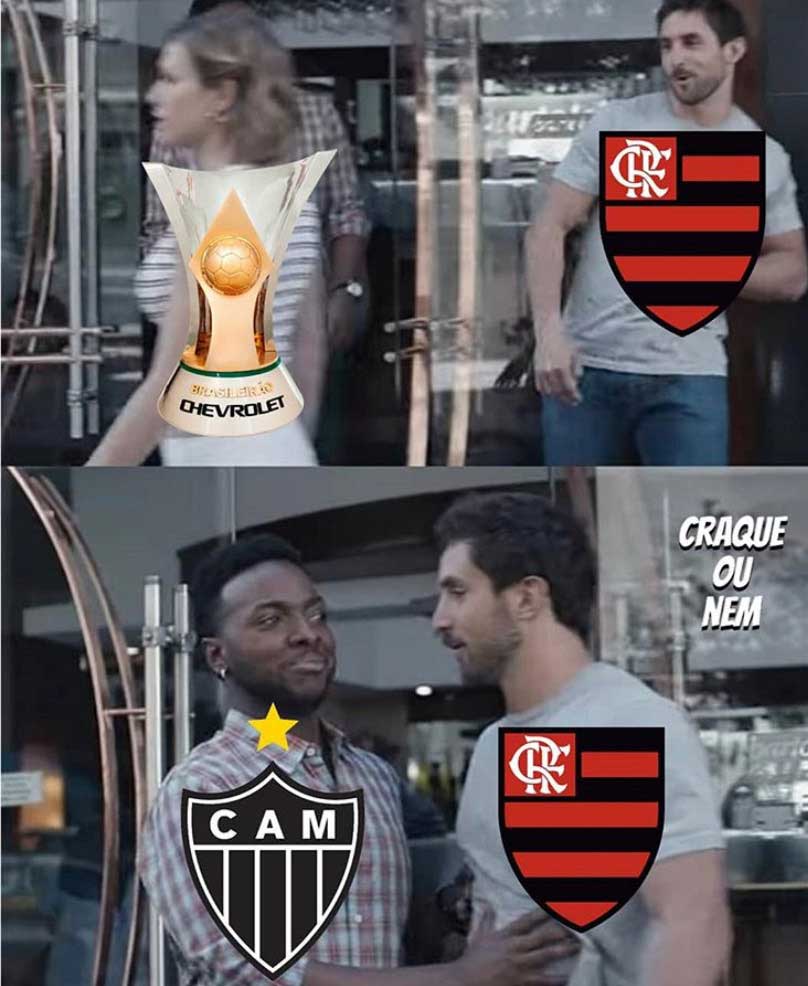 Brasileirão: os melhores memes da vitória do Atlético-MG sobre o Flamengo