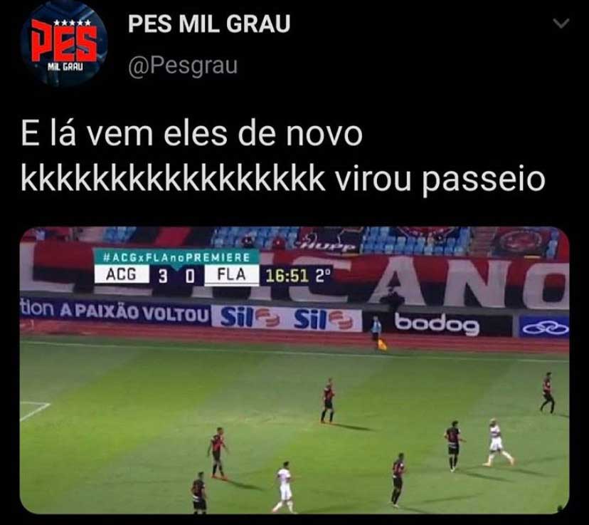 Brasileirão: os memes de Atlético-GO 3 x 0 Flamengo