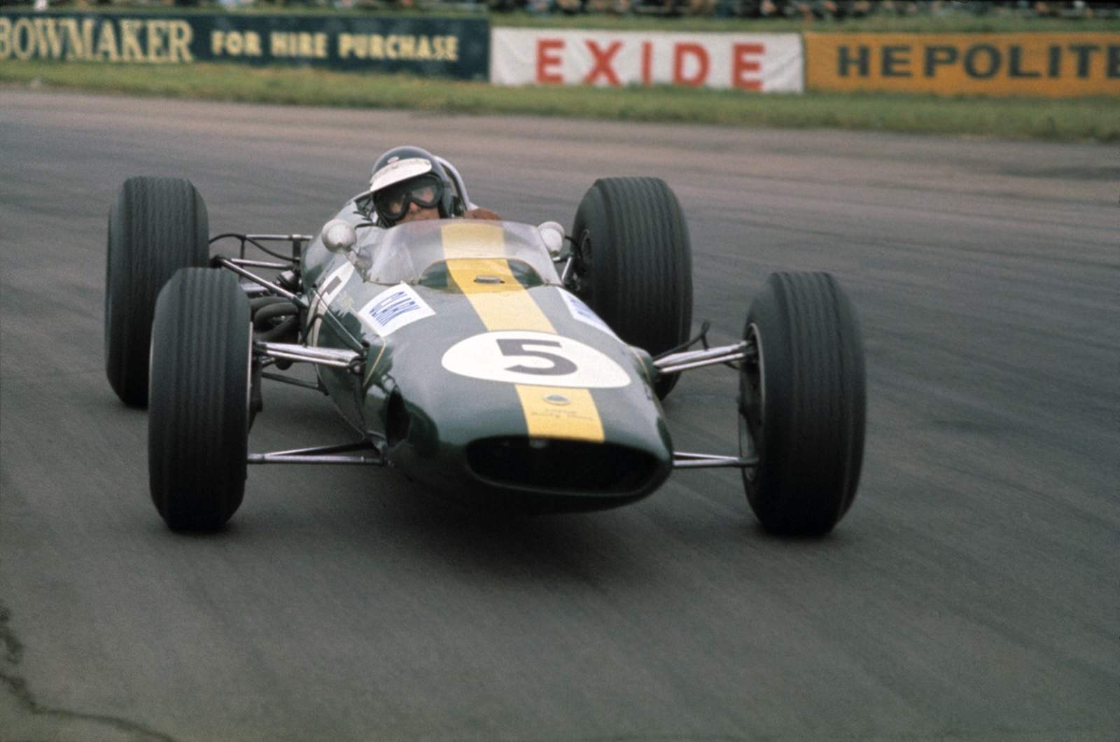 Jim Clark voltou aos momentos de glória com o título de 1965, pela Lotus
