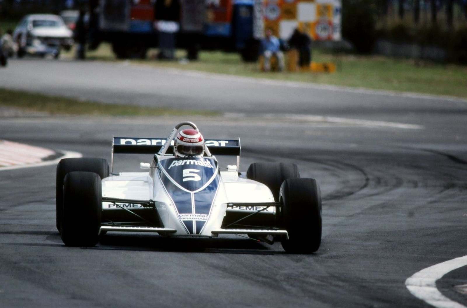 O brasileiro Nelson Piquet saiu com o título em 1981, guiando pela Brabham