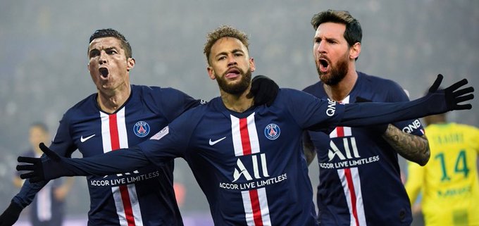 Já imaginou esse trio juntos? O PSG entraria como grande favorito para ganhar a Champions League