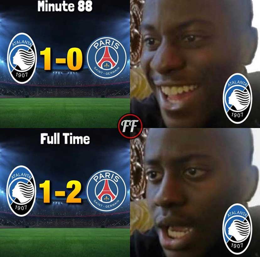 Champions League: classificação do PSG nos minutos finais rendeu memes nas redes sociais