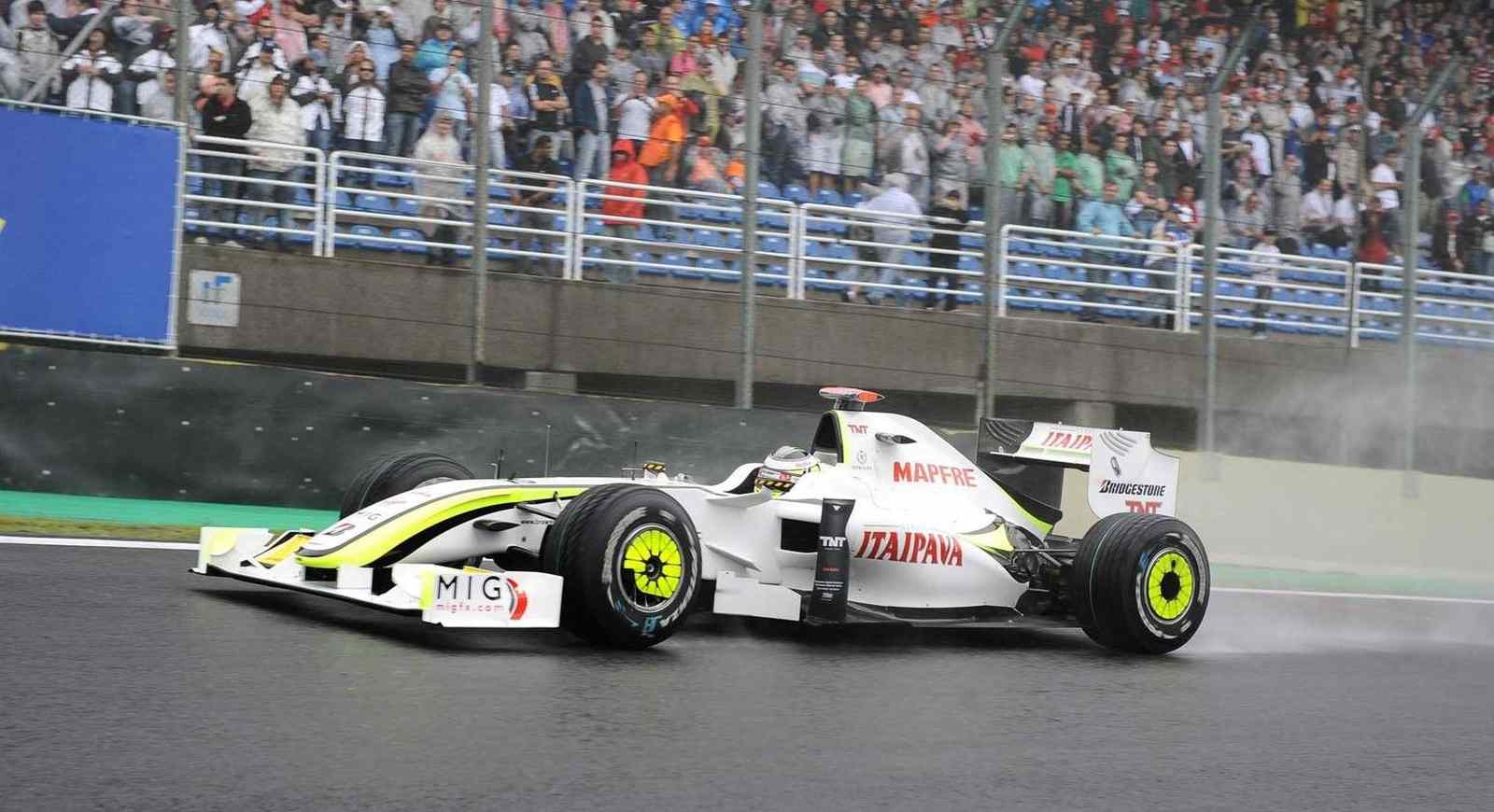 O único título mundial de Jenson Button veio em 2009, guiando a Brawn GP
