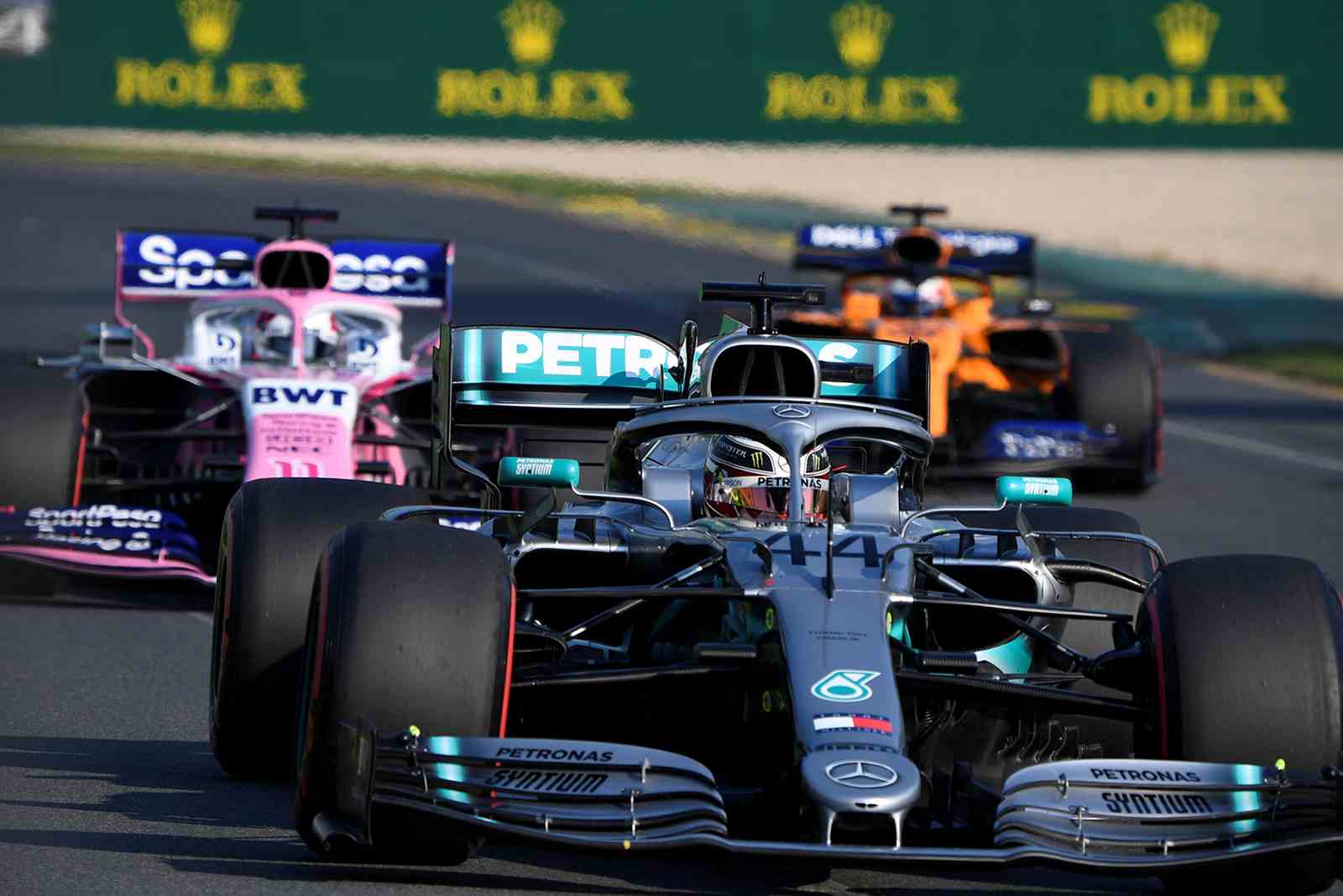 Em 2019, Hamilton não encarou concorrência e viu o sexto título aparecer 