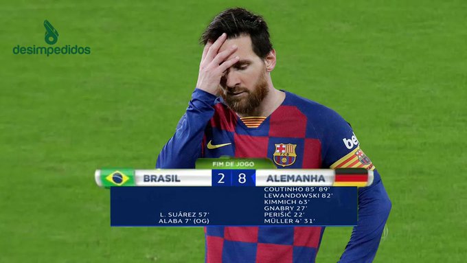 Champions League: Messi e Barcelona são alvos de memes após derrota vergonhosa por 8 a 2 para o Bayern de Munique