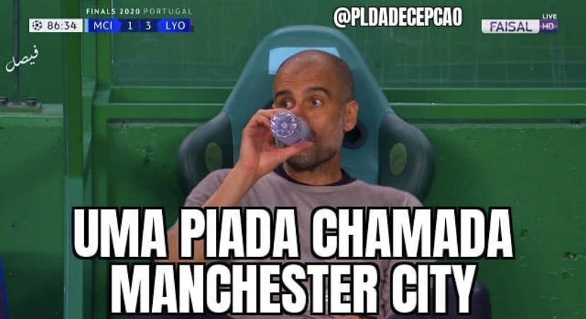 Champions League: os melhores memes de Manchester City 1 x 3 Lyon