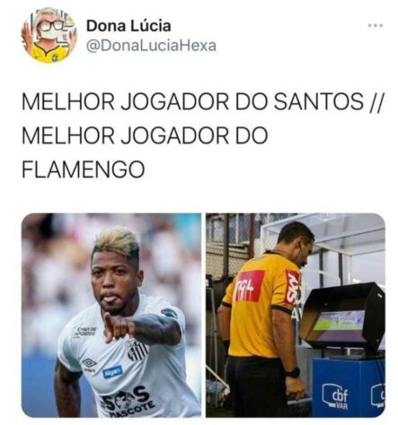 Brasileirão: termo "VARmengo" e memes bombam nas redes após vitória do Flamengo por 1 a 0 sobre o Santos