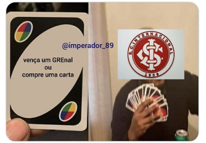 Memes do Gre-Nal 426: torcedores do Grêmio comemoram título do returno sobre o Internacional