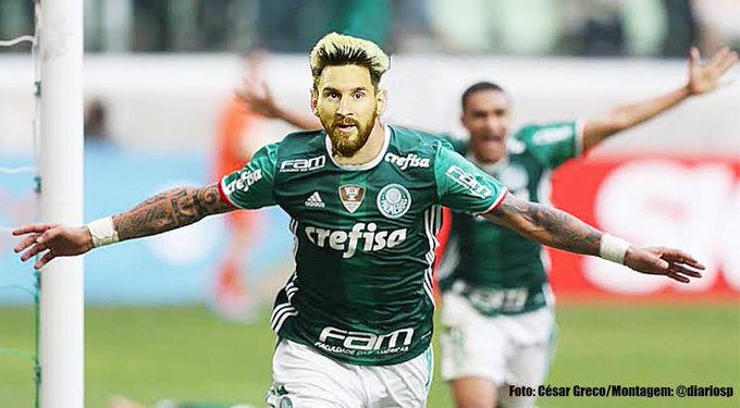 Messi no Palmeiras