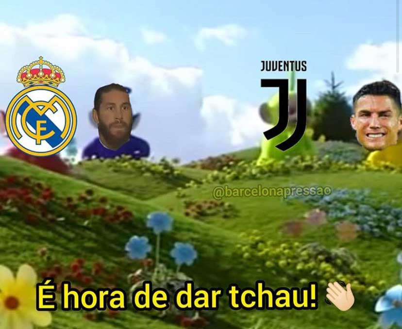 Memes: Juventus é eliminado da Champions pelo Lyon