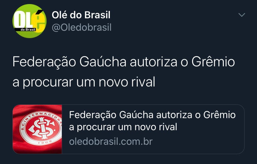 Memes do Gre-Nal 426: torcedores do Grêmio comemoram título do returno sobre o Internacional