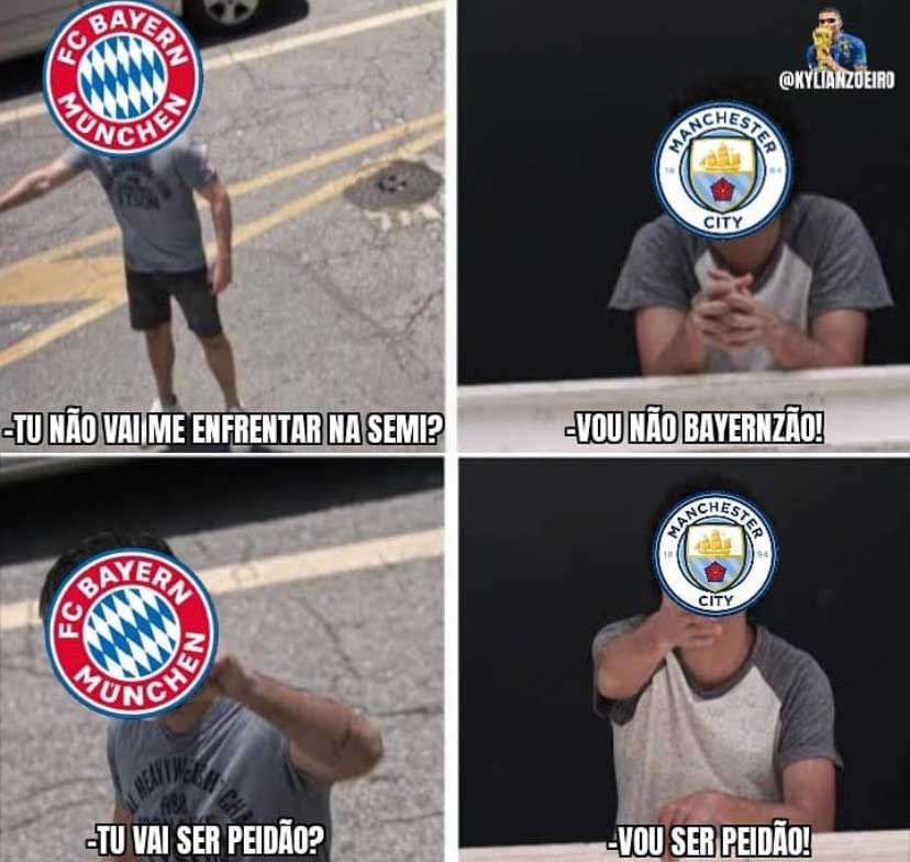 Champions League: os melhores memes de Manchester City 1 x 3 Lyon