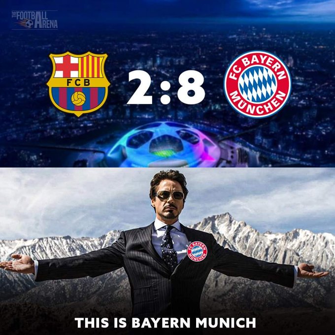 Champions League: Messi e Barcelona são alvos de memes após derrota vergonhosa por 8 a 2 para o Bayern de Munique